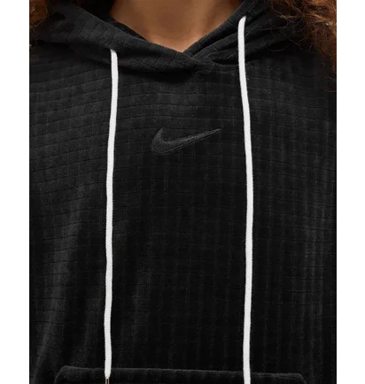 Худи женское Nike Velour Hoodie Black DV7812-010