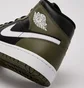 Кроссовки мужские Air Jordan 1 Mid Black/Olive DQ8426-092