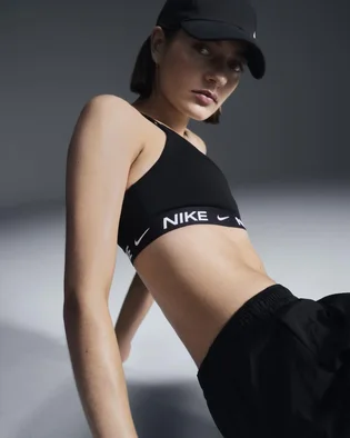 Топ жіночий Nike Indy Medium Support Padded Adjustable Sports Bra Black FD1065-011