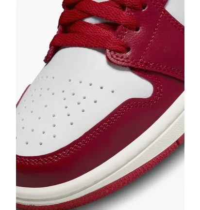 Кросівки жіночі Nike Air Jordan 1 Low Red/Black Dc0774-160