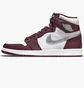Кроссовки мужские Air Jordan 1 Retro High Og Bordo/White 555088-611