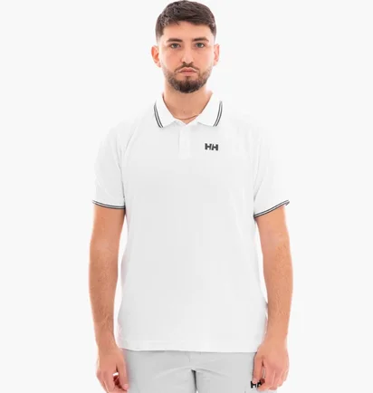 Поло мужское Helly Hansen Ocean White 34068-001