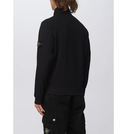 Куртка мужская Stone Island Stretch Technical Fleece Jacket Black 781560753-V0029