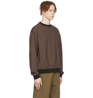 Світшот чоловічий AFFXWRKS Nylon Brown SS22ML01