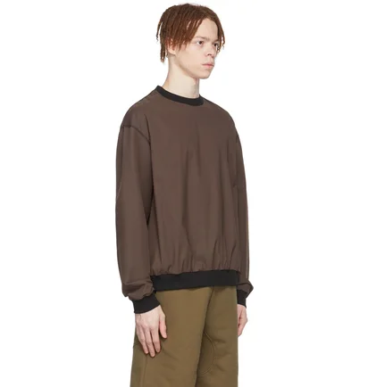 Світшот чоловічий AFFXWRKS Nylon Brown SS22ML01