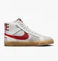 Кросівки унісекс Nike Sb Zoom Blazer Mid Premium White FD5113-100