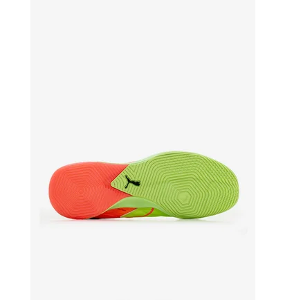 Футзалки мужские Puma Ibero Iv In Orange/Green 107958-03