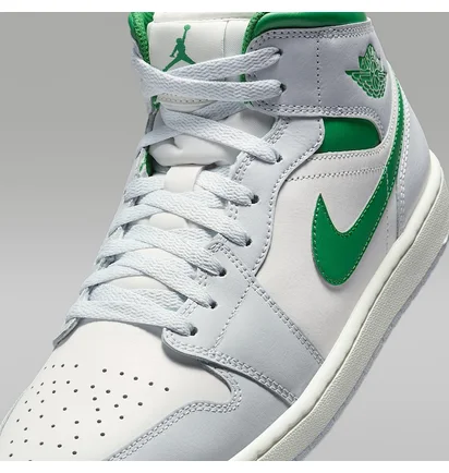 Кросівки чоловічі Air Jordan 1 Mid Grey/White DQ8426-142