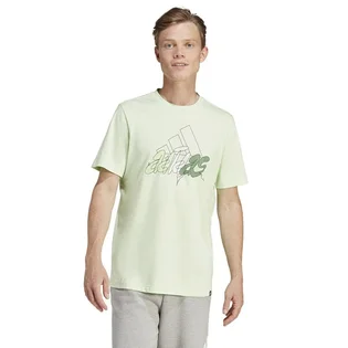 Футболка мужская Adidas Illustrated Badge Graphic Green IN6243