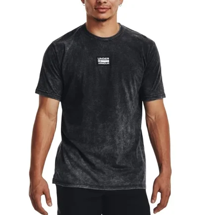 Футболка чоловіча Under Armour Elevated Core Wash Ss Grey 1379552-001