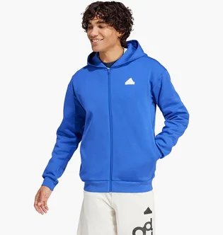 Толстовка чоловіча Adidas Future Icons Badge Of Sport Full Zip Blue IR9172