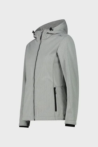 Куртка жіноча CMP Jacket Zip Hood Softshell Grey 34A3096-U439