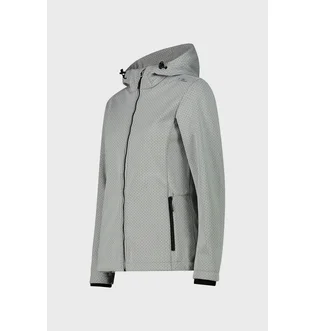 Куртка женская CMP Jacket Zip Hood Softshell Grey 34A3096-U439
