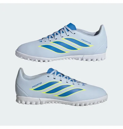 Сороконожки детские Adidas Predator Club Tf J Light Blue JS0366