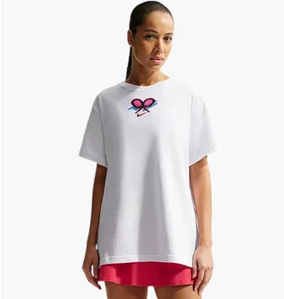 Футболка женская Nike Df Ss Tee Slam Oz Bf Os White IH5979-100