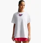 Футболка женская Nike Df Ss Tee Slam Oz Bf Os White IH5979-100