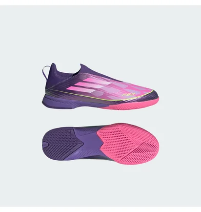 Футзалки детские Adidas F50 League Lamine Pink/Violet JQ9756