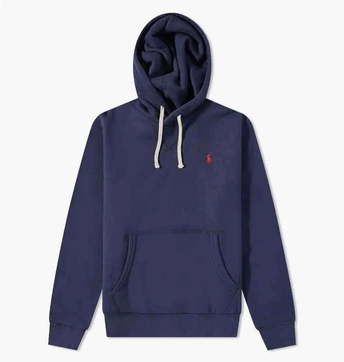 ᐉ Худи мужское Polo Ralph Lauren Classic Popover Hoody Blue