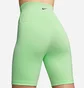 Шорты женские Nike One Df Hr Shrt Gls Green FZ4873-376