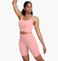 Топ женский Nike Zenvy WomenS Gentle-Support High-Waisted 8 Biker Shorts Peach DQ6003-618