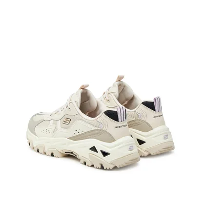 Кроссовки женские Skechers D`Lites Hiker Beige 180128-NTMT