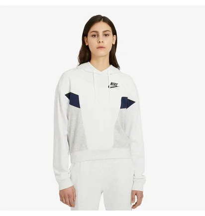 Худі жіноче Nike Sportswear Heritage Hoodie Fleece White CZ8604-051