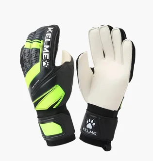 Перчатки вратарские унисекс Kelme Arquero Black/Green 8101ST5003.9010