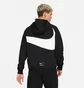 Худі чоловіче Nike M Nsw Swoosh Tch Flc Po Hd Black DD8222-010