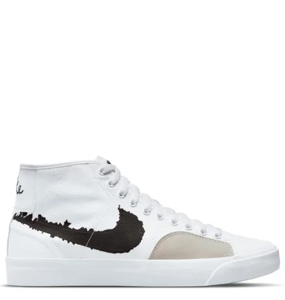 Кеды унисекс Nike Sb Blzr Court Mid Prm White Dm8553-100