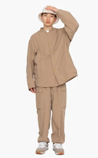 Сорочка чоловіча nanamica Band Brown SUAS339E