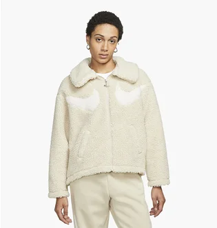 Куртка жіноча Nike Sportswear Swoosh Beige DD5620-206