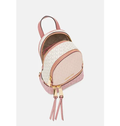 Рюкзак женский Michael Kors Rhea Zip Xs Backpack - Backpack Pink/Beige 30S0GEZB0B-LIGHT-PINK-36799