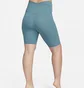 Шорти жіночі Nike Zenvy 21 Cm Turquoise DV9433-440