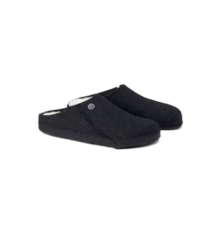 Тапочки мужские Birkenstock Zermatt Shearling Wool Felt Slippers Blue 1015090