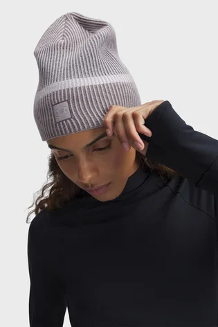 Шапка унисекс Under Armour Launch Reflective Beige 1386648-015