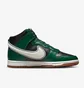 Кроссовки мужские Nike Dunk High Retro Shoes Black/Green Dr8805-001