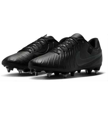 Бутсы унисекс Nike Legend 10 Academy Sg-Pro Ac Black DV4338-002