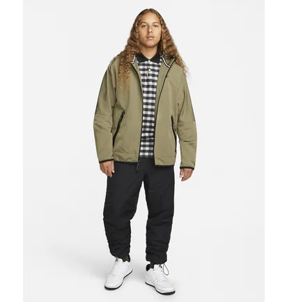 Куртка чоловіча Nike Sportswear Tech Woven Full-Zip Lined Hooded Jacket Olive DQ4340-222