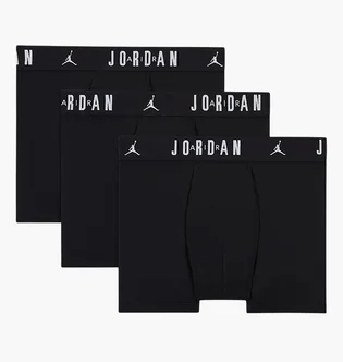 Трусы детские Air Jordan Big Kids Flight Black (3 шт) 9J0633-023
