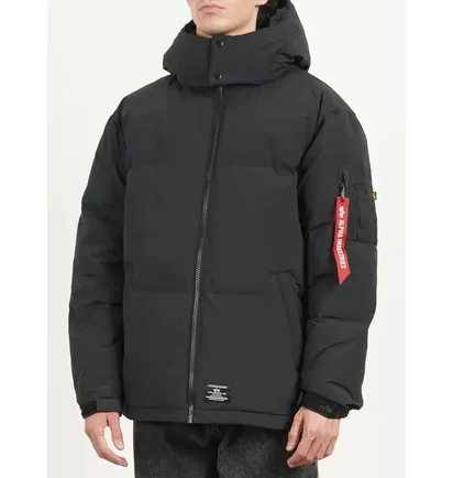 Пуховик мужской Alpha Industries Puffer Parka Black MJP55501C1-001