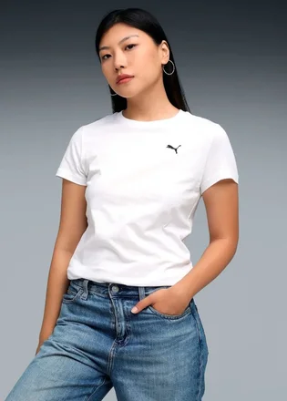 Футболка жіноча Puma Ess Logo White 682374-02