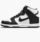 Кроссовки детские Nike Dunk High Black/White Db2179-103
