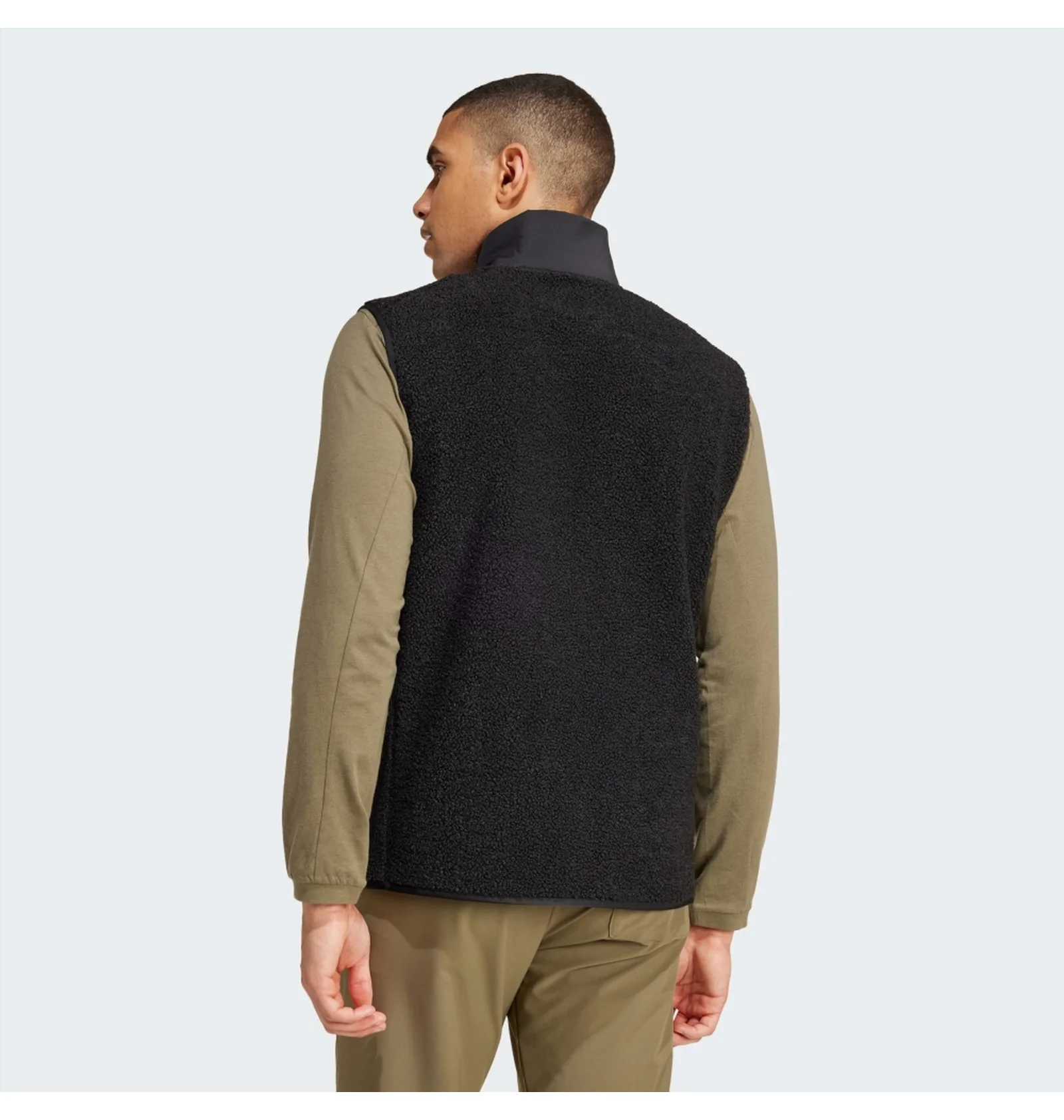 ᐉ Жилетка чоловіча Adidas Terrex Xploric High Pile Fleece Black