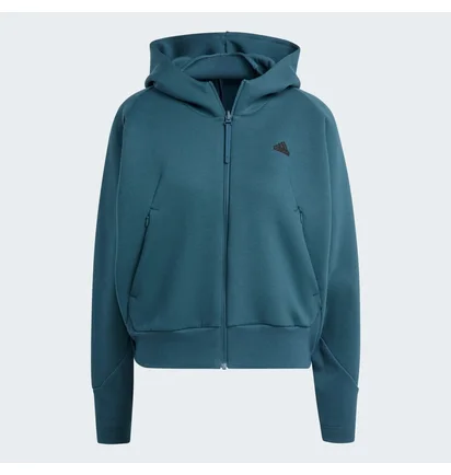 Толстовка женская Adidas Z.N.E. Full-Zip Turquoise IN5129