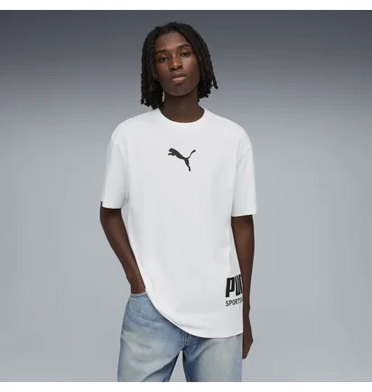 Футболка чоловіча Puma Sport Relaxed G White 692169-02