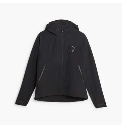 Куртка женская Puma Seasons Softshell Running Jacket Black 524117-01