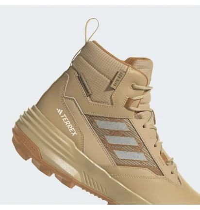Ботинки унисекс Adidas Unity Leather Mid Rain.Rdy Hiking Shoes Brown IF4978