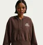 Толстовка жіноча Nike Phoenix Brown IO4757-216