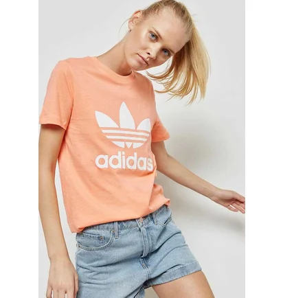 Футболка жіноча Adidas Trefoil Tee Beige CD6892