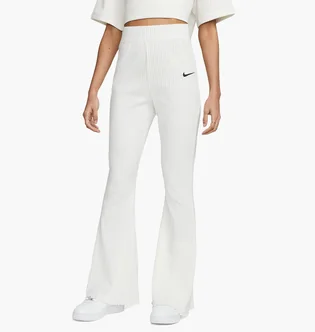 Штани жіночі Nike Sportswear WomenS High-Waisted Ribbed Jersey Pants White DV7868-133